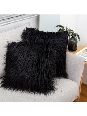 Yumuşak Peluş Kırlent Kılıfı, Şık ve Rahat Ev Dekoru Için Ideal