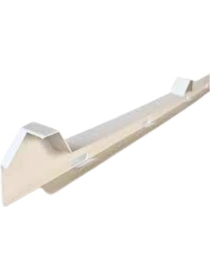 5,5 cm Beyaz Sandviç Panel Ön Kapama Profili