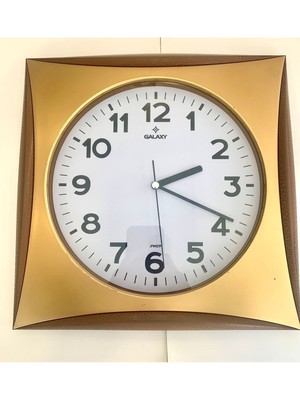 Şık Duvar Saati, Sıcak Renkler, Modern Tasarım, Ev ve Ofis Dekoru Için Ideal