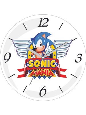 Şık Siyah Gerçek Cam Bombeli Duvar Saati, Sessiz ve Modern Tasarım