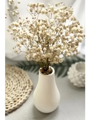 Beyaz 15 cm Bohem Tarzı Vazo, Salon ve Masa Dekoru, Pampas ve Pinterest Stili
