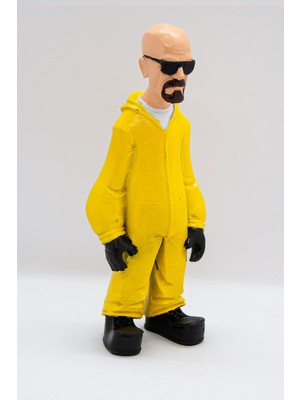 15 cm Renkli Walter White Heisenberg Figürü, Koleksiyon ve Hediye Için Ideal