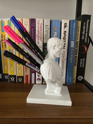 Renkli Dekoratif Kalemlik, Şık ve Fonksiyonel Masa Aksesuarı