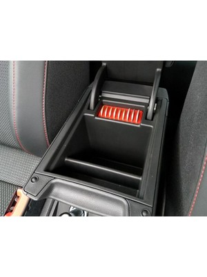 Siyah Orta Kol Dayama Para Tutucu Vw Seat Leon 5f