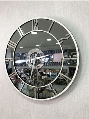 50 cm Modern Aynalı Duvar Saati - Şıklığı ve Işlevselliği Bir Arada