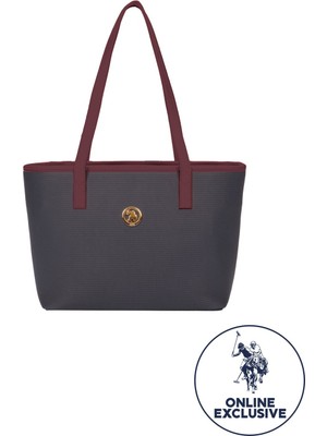 Lacıvert-Bordo Kadın Omuz Çantası US3075 Online Exclusive