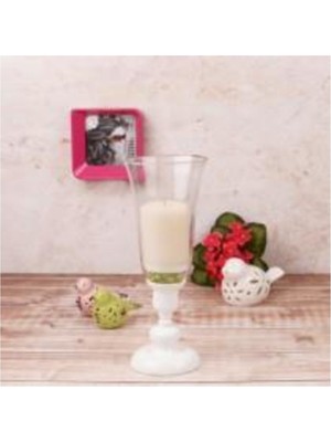 Ksv Ferforje Tekli Ayaklı Şamdan- Mumluk 30CM.