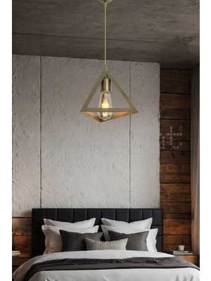 Prizma Tekli Sarkıt Eskitme Salon-Oturma-Çocuk-Yemek-Yatak Odası-Antre-Mutfak