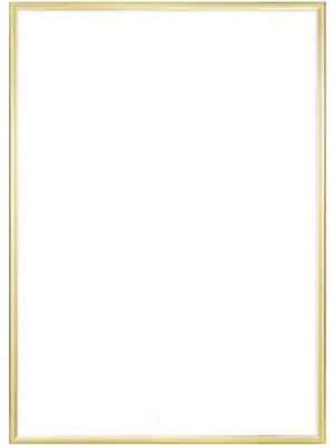 Gold Renk Metal Resim Çerçevesi 30X40 Cm.