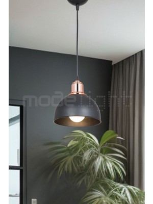 Bella Tekli Sarkıt Siyah Salon-Oturma Odası-Çocuk Odası-Yemek-Yatak Odası--Antre-Mutfak