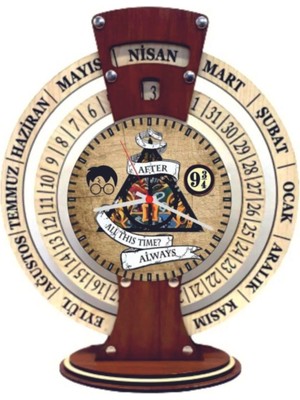 Moda Bilge Harry Potter Sonsuz Maya Takvimli Saat