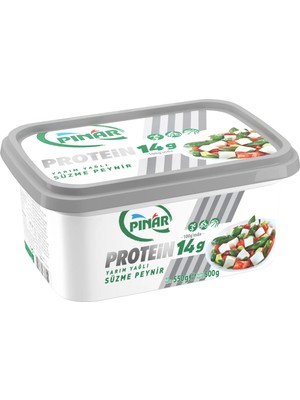 Pınar Yarım Yağlı Süzme Peynir 500 gr Yüksek Protein İçeriği ile Sağlıklı Beslenme İçin