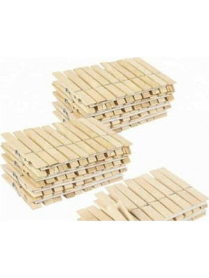 5 144 Adet Sağlam Çamaşır Asmak Için Ahşap Mandal Iz Bırakmayan Ahşap Mandal 144