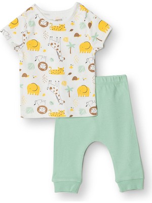 Hellobaby Yenidoğan Tshirt-Patiksiz Alt