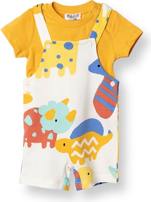 Hellobaby Yenidoğan Şort Salopet-Tshirt