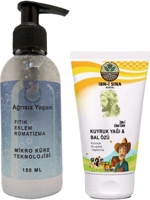 İbn-i Sina Yaşam Jeli 150 ml  + Kuyruk Yağlı Bal Özlü Krem