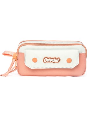 Colorful Clasic Kalemlik Pudra Pembe