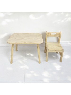 Montessori Boss Çekmecesiz Masa Sandalye