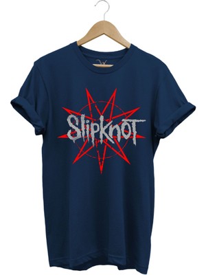 Slipknot Rock Metal Müzik Grubu Stars Baskılı Regular Fit T-Shirt