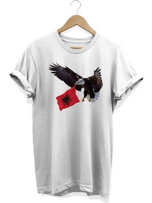 Widi Kartal Baskılı T-Shirt