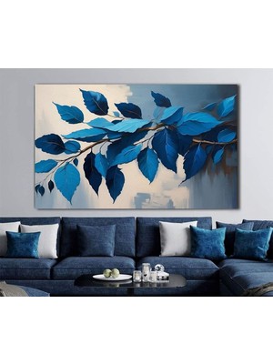 Modern Çiçek Kanvas Tablo