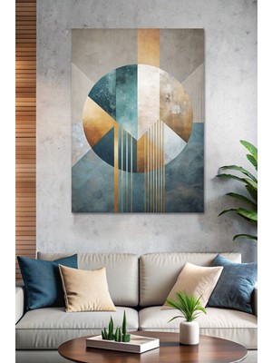 Modern Soyut Minimalist Kanvas Tablo - Duvar Tablosu - Canvas Tablo - Duvar Dekorasyonu