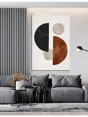 Soyut Temalı Dekoratif Kanvas Tablo