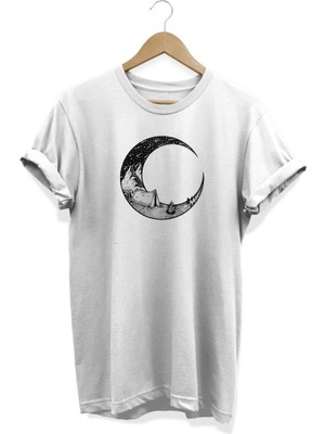 Hilal Baskılı T-Shirt