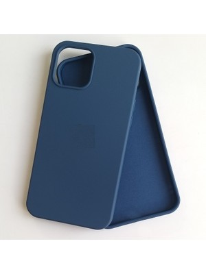 Pirok Store İphone 12 Promax İle Uyumlu LOGOSUZ Lansman İçi Kadife Esnek Silikon Kılıf