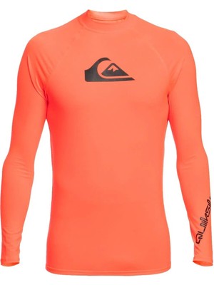 Quiksilver All Time Uv Korumalı Uzun Kollu Yetişkin Mayosu EQYWR03357-CORAL