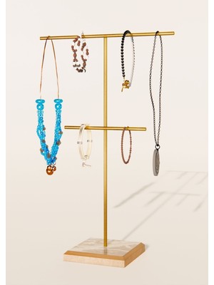 About The Perfect Şık Takı Düzenleyici Standı, Bileklik, Kolye ve Küpe Saklama Çözümü