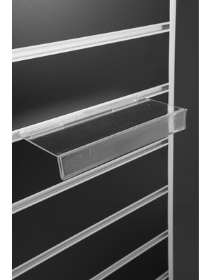 Şık Pleksi Çift Kıvrımlı 5'li Paket Modern Raf Seti