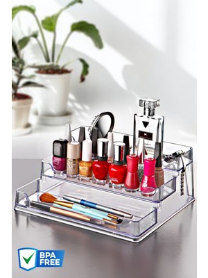 About The Perfect Şeffaf Çok Amaçlı Düzenleyici, Banyo ve Mutfak Için Ideal Organizatör