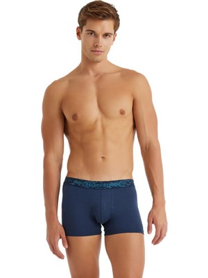 Cotton Lacivert Boxer C6T5N5O9