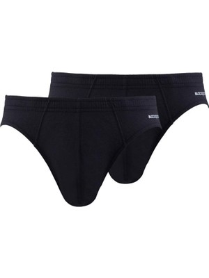 Loose Fit 2'li Siyah Slip C7T2N6O9