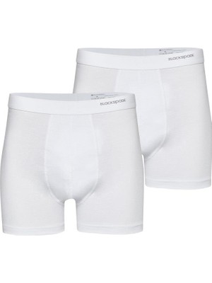 loose Fit 2'li Beyaz Boxer C6T2N6O9