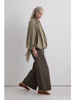 Paris Ipeği Vizon Renk Pamuklu Şal