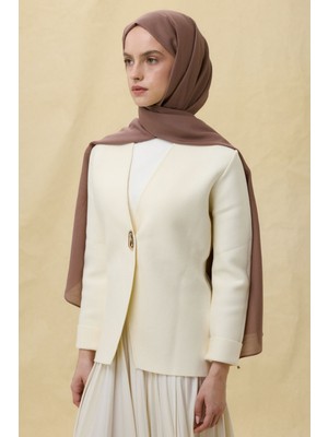 Paris Ipeği Pembe Kahverengi Renk Pamuklu Şal