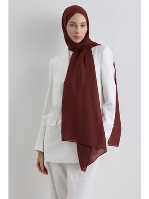 Paris Ipeği Vişne Çürüğü Renk Pamuklu Şal