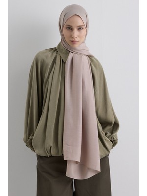 Paris Ipeği Çay Gül  Renk Pamuklu Şal