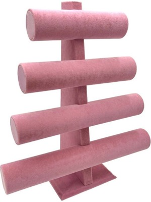 About The Perfect Pembe Dörtlü Bileklik ve Saat Standı Şık ve Kullanışlı Tasarım