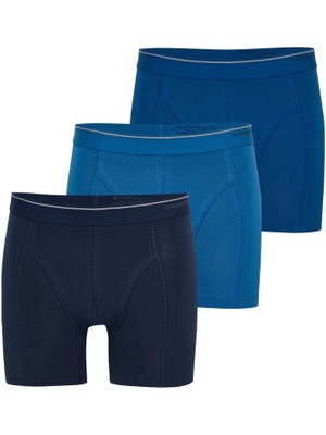 Tender Cotton 3'lü Asorti Boxer 9673 - 627