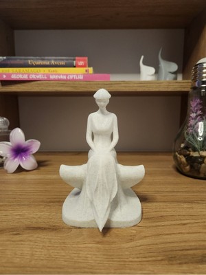 Sükunet Heykeli, Iskandinav Tarzı, Dekoratif Figür, Ev ve Ofis Dekoru