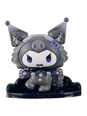 Dukkandesıgn Kürk Kulaklı Uyku Kuromi