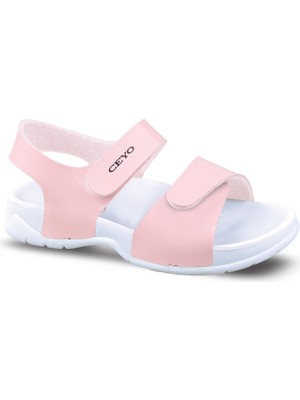 Ceyo Pembe Çocuk Sandalet Bello-9 (19-34) Rahat Kullanım İçin Hafif Malzeme