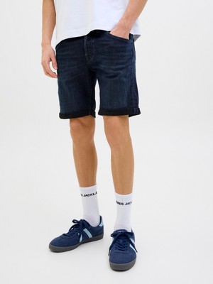 Jack Jones Erkek Likralı Kot Şort 12269608