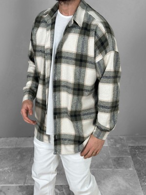 Cocopelli Yeşil Siyah Çizgili Oduncu Gömlek