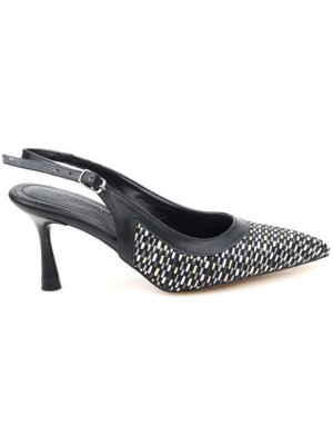 Papuçcity Ony 03129 7 cm Topuklu Kadın Stiletto  Ayakkabı