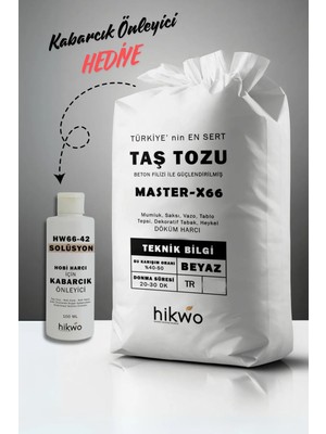 Yüksek Güçlü Hızlı Donan Mumluk Döküm Harcı 25 kg Taş Tozu Hobi Için