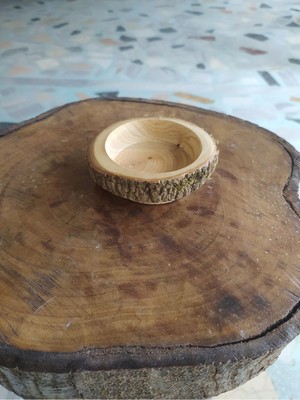 About The Perfect Doğal Ahşap Küçük Boy Kase, Şık ve Dayanıklı Tasarım